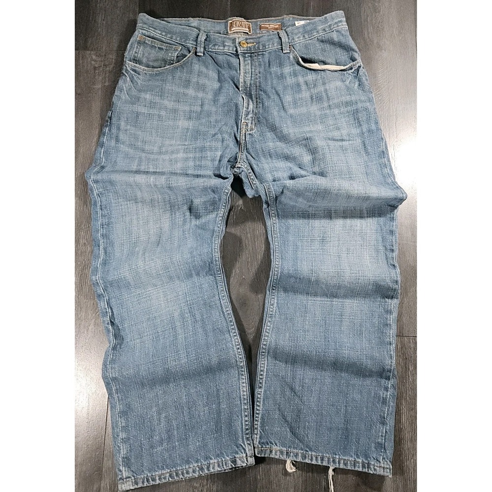 VTG Levis 557 Jeans Men 38x30 Blue Denim Relaxed Bootcut Baggy Y2K Cowboy Faded